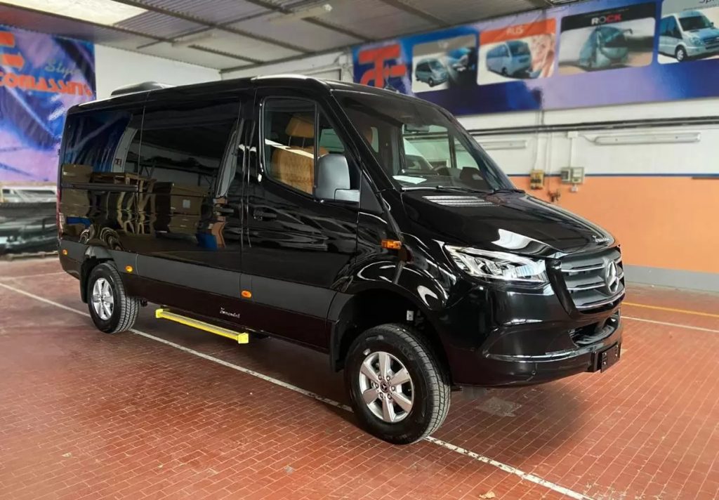 book mercedes sprinter from Milan airport